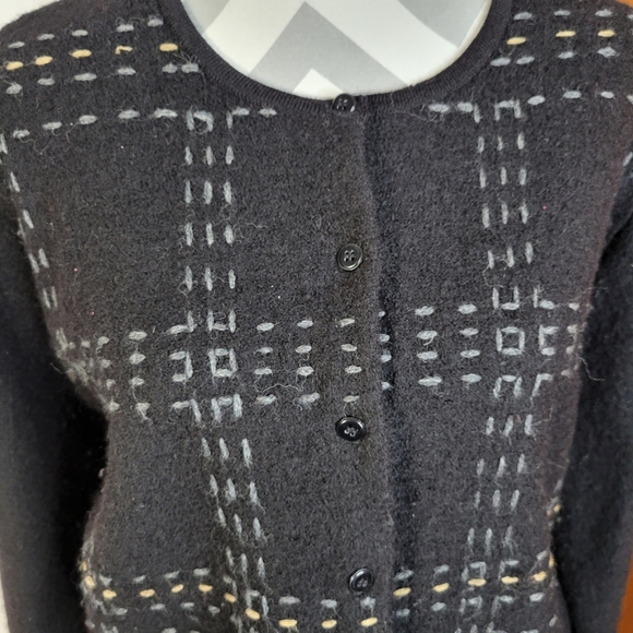 Womens Village Sport by Liz Claiborne Company Wool Button up Cardigan Size Large - Picture 2 of 7